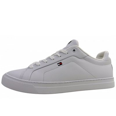 Tommy Hilfiger Icon Court LTH Flag Schnürer in YBS white