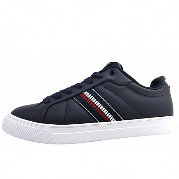 Tommy Hilfiger Icon Court sportlicher Schnürer in DW6 space blue