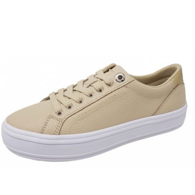Tommy Hilfiger Sneaker in beige gold Tommy Hilfiger Sneaker in beige gold