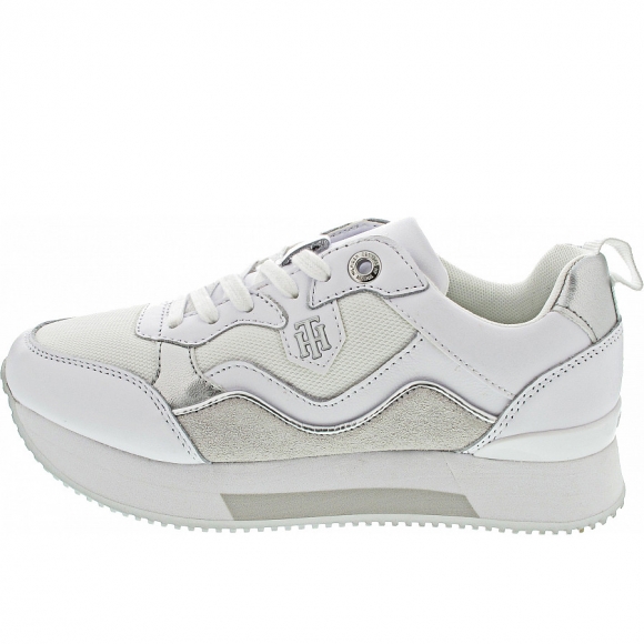 Tommy Hilfiger Material Mix Active City Sneaker low in YBR