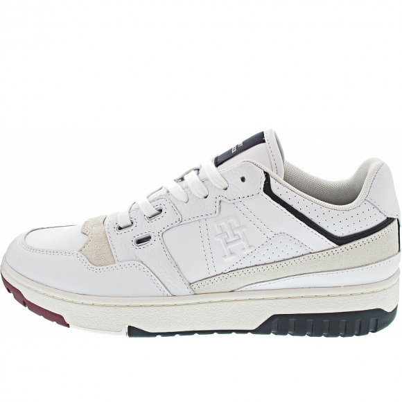 Tommy Hilfiger TH Basket Street RWB Sneaker in white