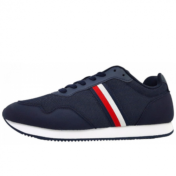 Tommy Hilfiger Core Lo Runner Schnürer in DW5 Desert Sky