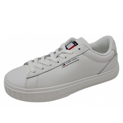 Tommy Hilfiger TJW Cupsole Sneaker in ecruweiss Tommy Hilfiger TJW Cupsole Sneaker in ecruweiss