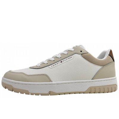 Tommy Hilfiger BasketCore Lite LTH Block Sneaker in Classic Beige ACI