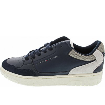 Tommy Hilfiger Basket Core LTH Mix Ess Sneaker in desert sky-ancient wht