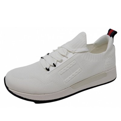 Tommy Hilfiger Elevated Runner Sneaker in ecru