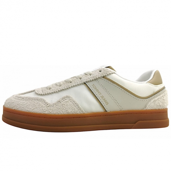 Tommy Hilfiger The Greenwich Mix Media sportlicher Schnürer in newsprint ACG