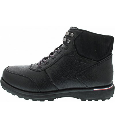Tommy Hilfiger Corporate Warm Outdoor Schnürstiefel in black Tommy Hilfiger Corporate Warm Outdoor Schnürstiefel in black