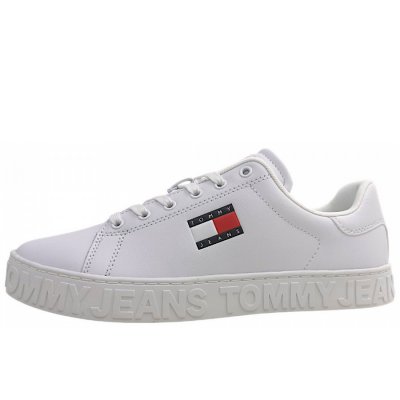 Tommy Hilfiger TJW Logo Outsole ESS Sneaker low in YBS white