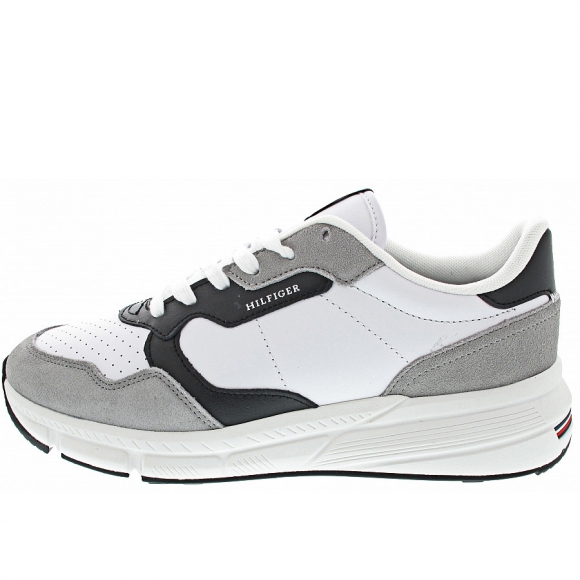 Tommy Hilfiger Faston LTH Mix Sneaker low in white