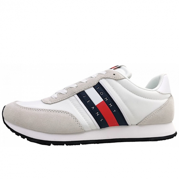 Tommy Hilfiger sportlicher Schnürer in YBR Weiß