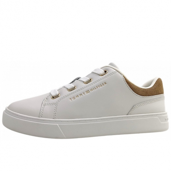 Tommy Hilfiger Schnürer in ecru/coastel/taupe