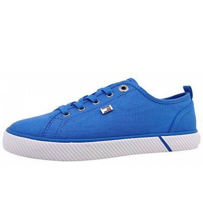 Tommy Hilfiger VULC CANVAS SNEAKER Leinenschuh in C30 Blue Spell Tommy Hilfiger VULC CANVAS SNEAKER Leinenschuh in C30 Blue Spell