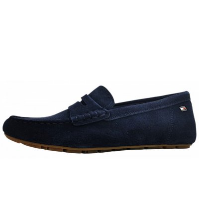 Tommy Hilfiger Suede Driver Mokassin in DW6 Space Blue Tommy Hilfiger Suede Driver Mokassin in DW6 Space Blue