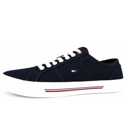 Tommy Hilfiger core canvas Leinenschuh in DW5 desert sky Tommy Hilfiger core canvas Leinenschuh in DW5 desert sky
