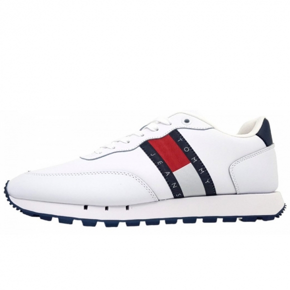 Tommy Hilfiger sportlicher Schnürer in YBR white