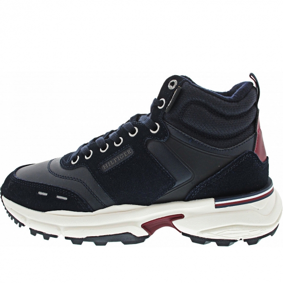 Tommy Hilfiger Runner Cordura Sneaker high in desert sky