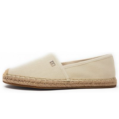 Tommy Hilfiger essential espadrille Slipper in AA8 creme