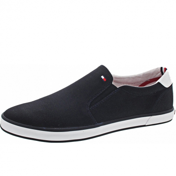 Tommy Hilfiger Iconic Slip On Sneaker Slipper in midnight
