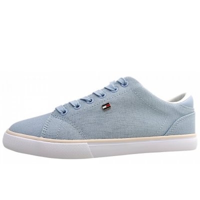 Tommy Hilfiger Profile Vulc Canvas sportlicher Schnürer in Breezy Blue C10