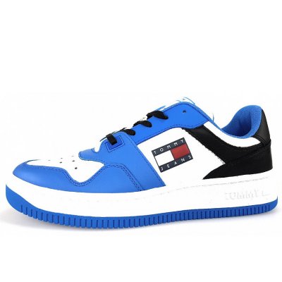 Tommy Hilfiger basket leather Sneaker low in C2P deep sky blue Tommy Hilfiger basket leather Sneaker low in C2P deep sky blue