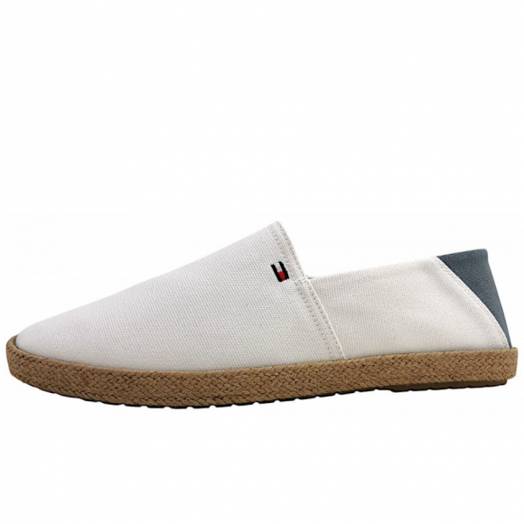 Tommy Hilfiger Espandrille Slipper in ecru YBL
