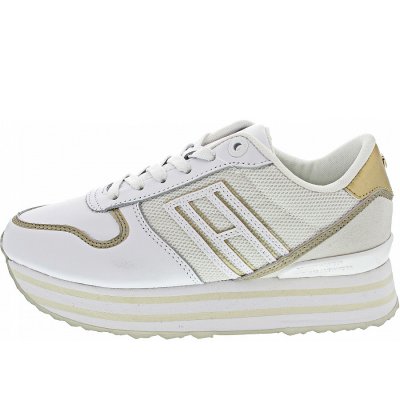 Tommy Hilfiger Mesh Flatform Sneaker Sneaker in light gold Tommy Hilfiger Mesh Flatform Sneaker Sneaker in light gold