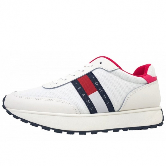 Tommy Hilfiger TJW Retro Runner Schnürer in YBL ecru/ gypsy rose