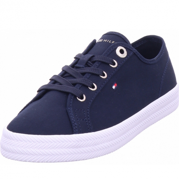 Tommy Hilfiger vulcanized sneaker essential Halbschuh in blau