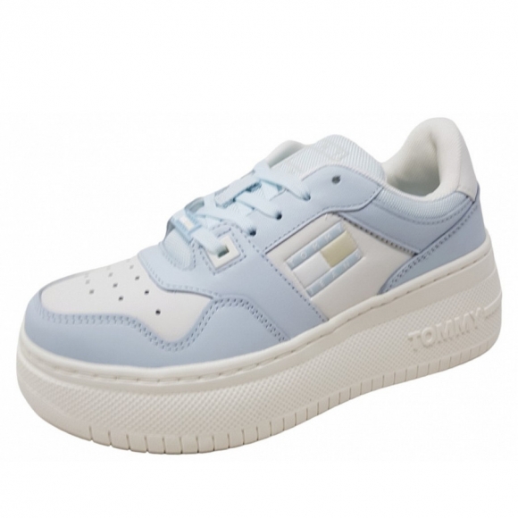 Tommy Hilfiger T. Jeans Retro Sneaker in shimmering blue
