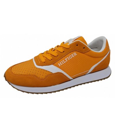 Tommy Hilfiger Runner EVO Colorama Mix Sneaker in rich oichre