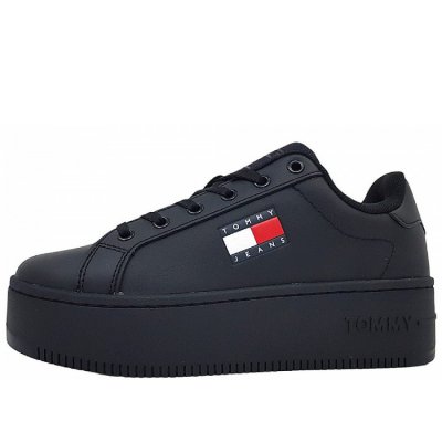 Tommy Hilfiger TJW Flatform Ess Schnürer in BDS Black