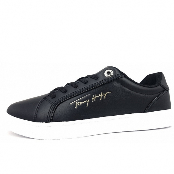 Tommy Hilfiger Signature Piping Sneaker Sneaker low in 0GM black/ patent