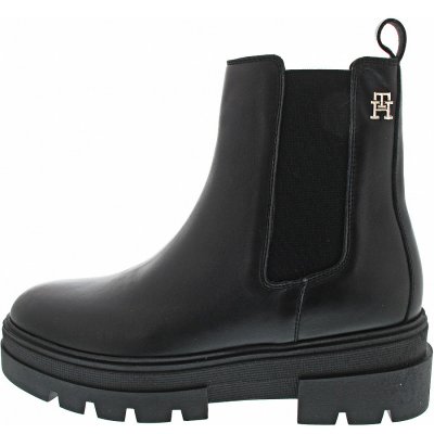 Tommy Hilfiger Monochromatic Chelsea Chelsea Boot in black Tommy Hilfiger Monochromatic Chelsea Chelsea Boot in black