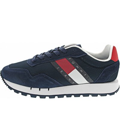 Tommy Jeans Retro Runner Mix Sneaker low in twilight navy Tommy Jeans Retro Runner Mix Sneaker low in twilight navy