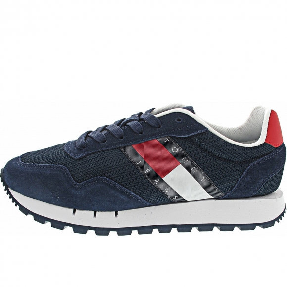 Tommy Jeans Retro Runner Mix Sneaker low in twilight navy