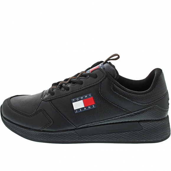 Tommy Jeans Flexi Runner Sneaker low in black