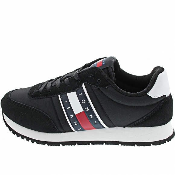 Tommy Jeans TJM Runner Casual ESS Sneaker in black