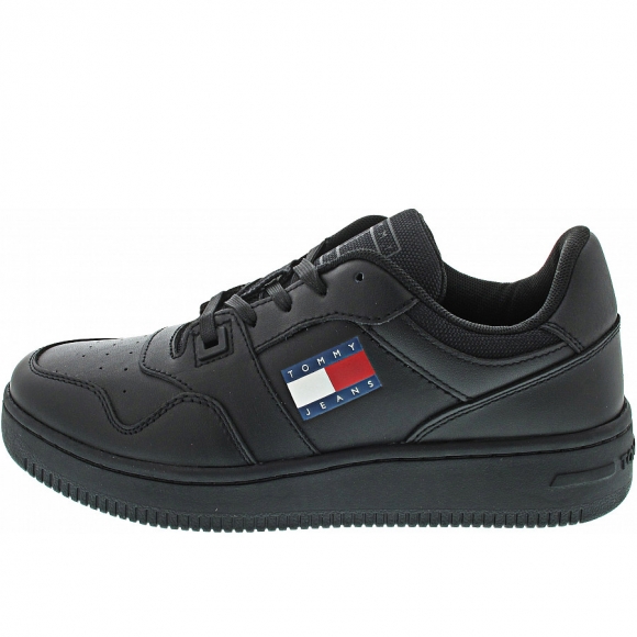 Tommy Jeans Retro Basket Ess Sneaker low in triple blk