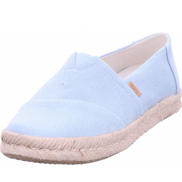Toms alpargata rope 2.0 Slipper in blau