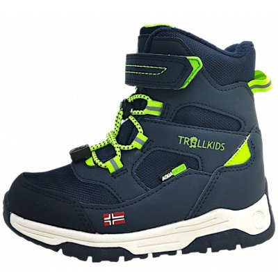 Trollkids Lofoten Winterstiefel in navy/viper green Trollkids Lofoten Winterstiefel in navy/viper green