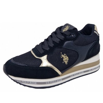 US Polo Sylvi Sneaker in black 90L01 US Polo Sylvi Sneaker in black 90L01