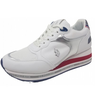 US Polo Sylvi Sneaker in whi-solo 1 US Polo Sylvi Sneaker in whi-solo 1