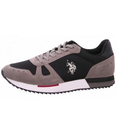 US Polo Sneaker in 01 blk grey US Polo Sneaker in 01 blk grey
