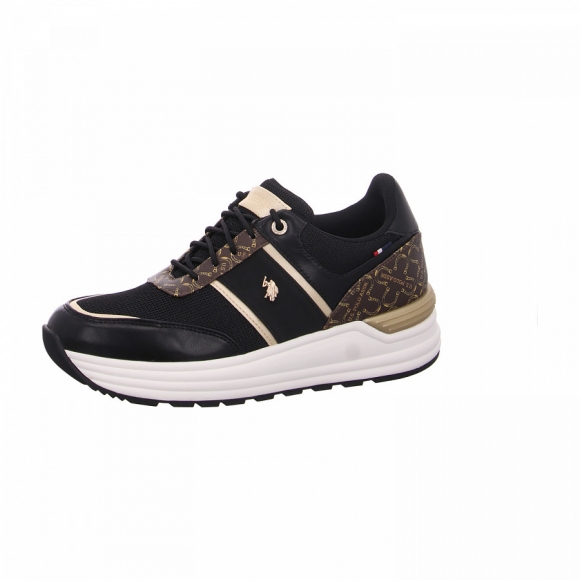 US Polo Sneaker in blk brw
