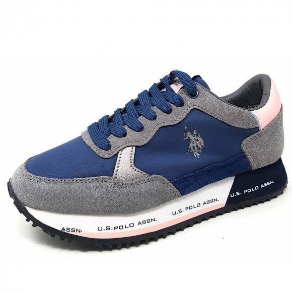 US Polo Cleef Sneaker in darkblue Pin 03