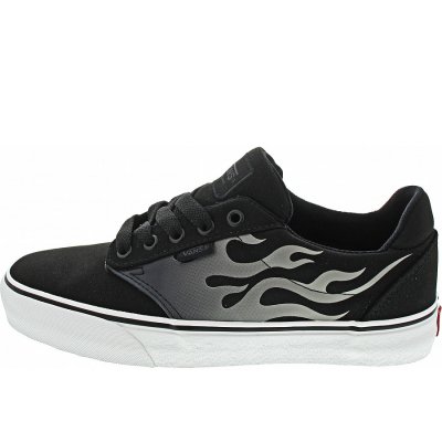 Vans MN Atwood Deluxe Sneaker low in Faded Flame black-white Vans MN Atwood Deluxe Sneaker low in Faded Flame black-white