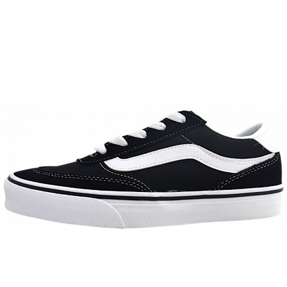 Vans Brooklyn LS sportlicher Schnürer in Black White