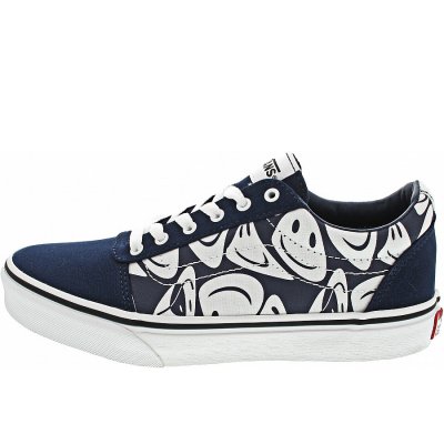 Vans YT Ward Happy Warped Sneaker low in dress blues Vans YT Ward Happy Warped Sneaker low in dress blues