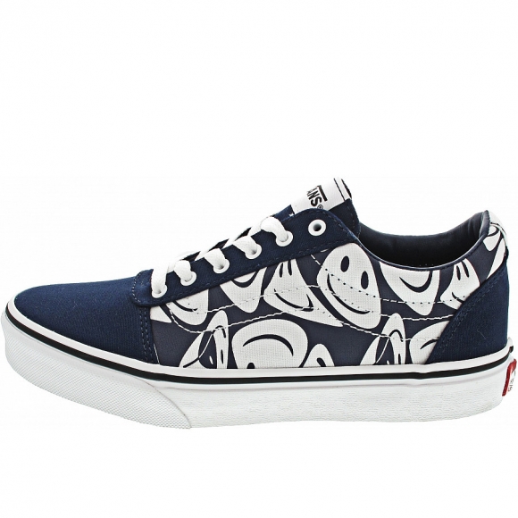 Vans YT Ward Happy Warped Sneaker low in dress blues